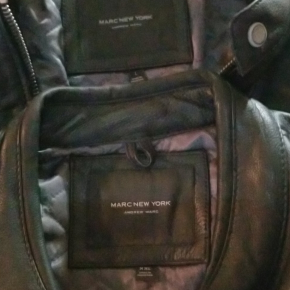 Leather Jacket ( Motorcycle Style ) - Picture 12 of 16